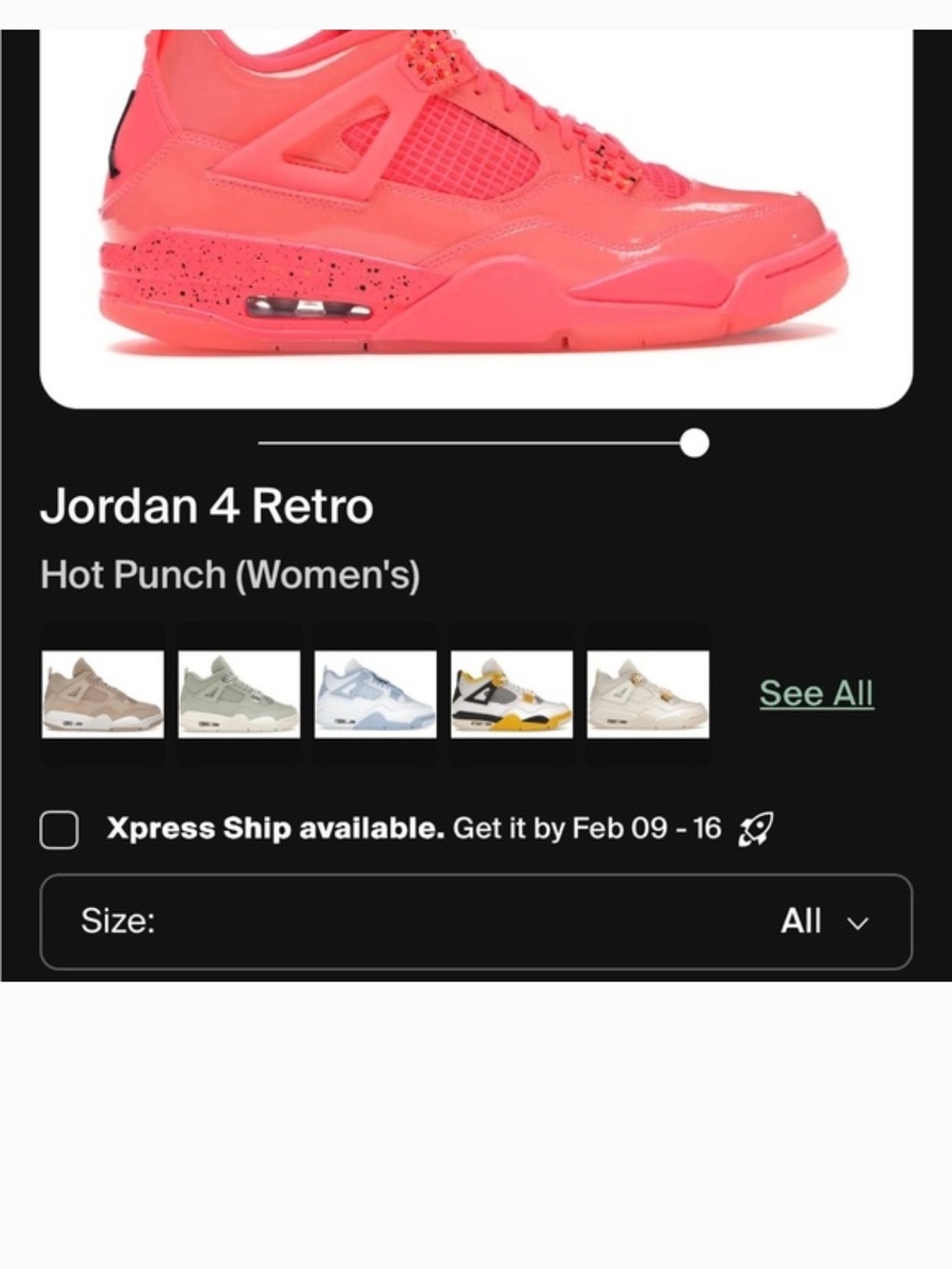 Jordan 4 Retro Hot Punch (Women's) - Hot Pink Sneakers
